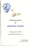 1967 Commencement Program by Assumption College