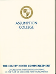2006 Commencement Program by Assumption College