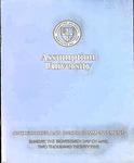 2025 Commencement Program by Assumption University