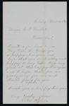 Letter from American Indian child to Indian Agent Mallet