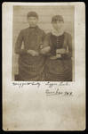 Portrait of 2 Omaha young women,