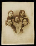 Studio portrait of 5 girls.