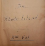 La Controverse du Rhode Island Volume 3