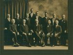 Officers of the Saint Jean Baptiste Society of Chippewa Falls, Wisconsin